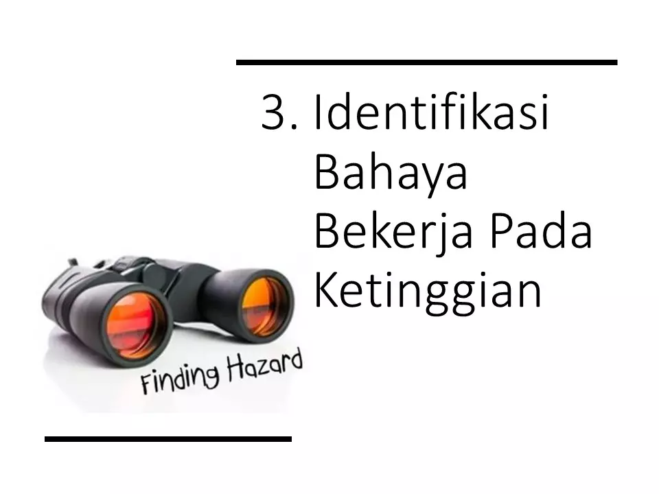 Prosedur K3 Bekerja Pada Ketinggian