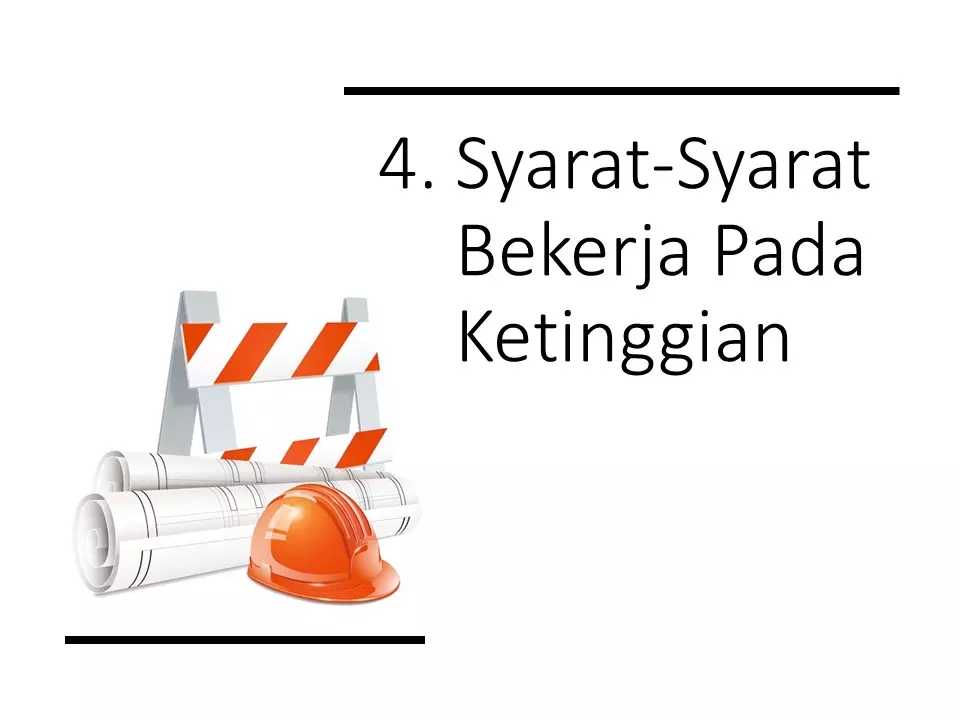 Prosedur K3 Bekerja Pada Ketinggian